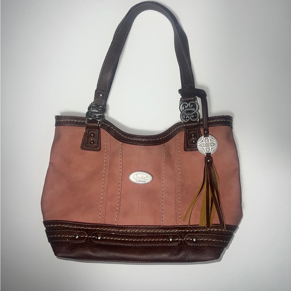 Boc pink leather purse